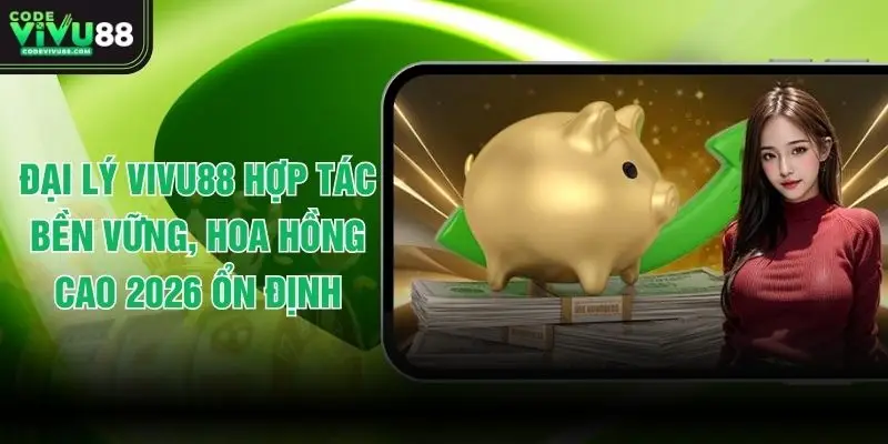 Đại Lý VIVU88 Hợp Tác Bền Vững, Hoa Hồng Cao 2026 Ổn Định