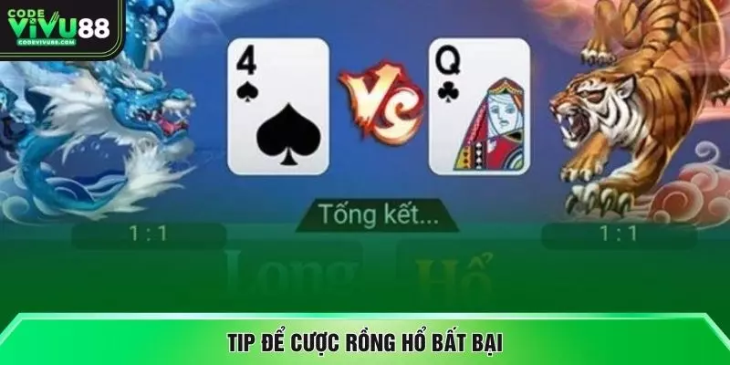 Tip để cược rồng hổ bất bại